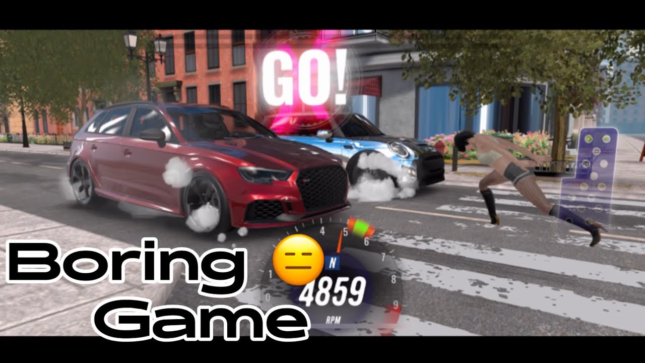 Very boring car 🚗 racing 😿 game