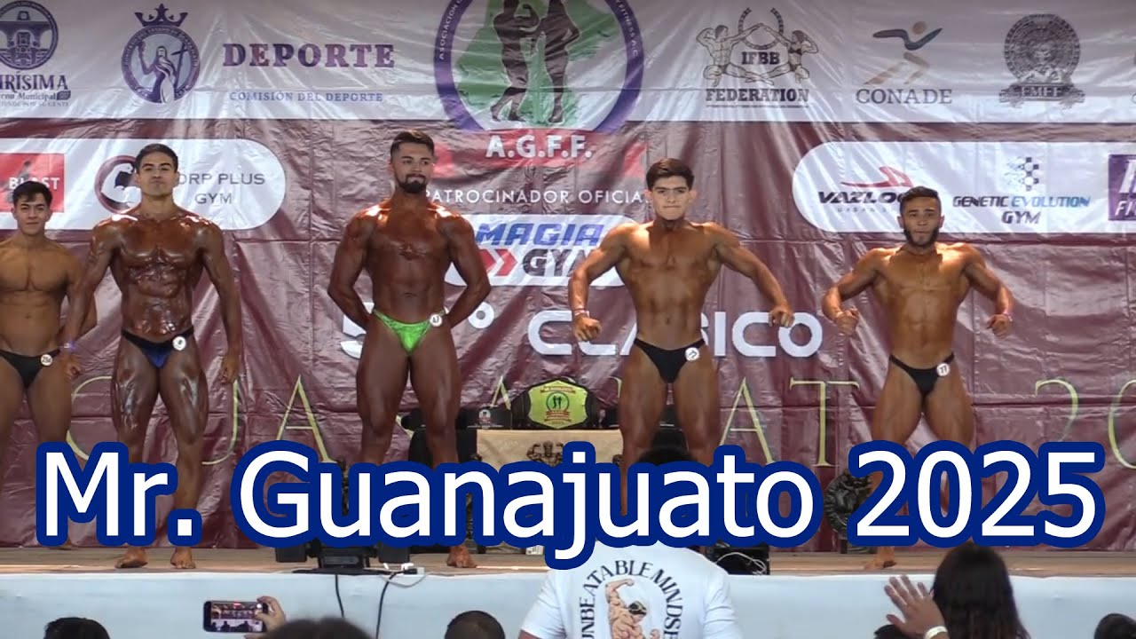 ¡Así se vive una competencia de fisicoculturismo! MR GUANAJUATO 2025 2