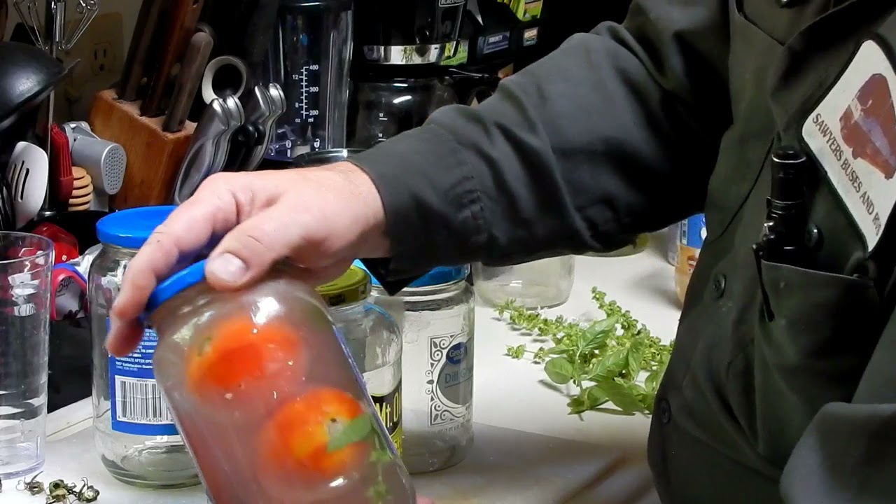 Old Method - Easiest Way to Store Garden Fresh Tomatoes Thru the Winter/Indefinately