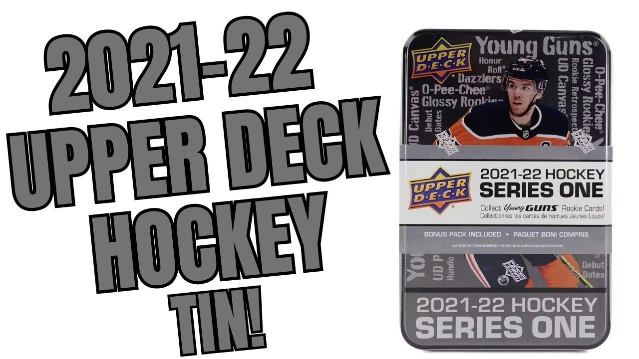 2021-22 UPPER DECK HOCKEY TIN! YOUNG GUNS! INSERTS! #hockeycards #upperdeck