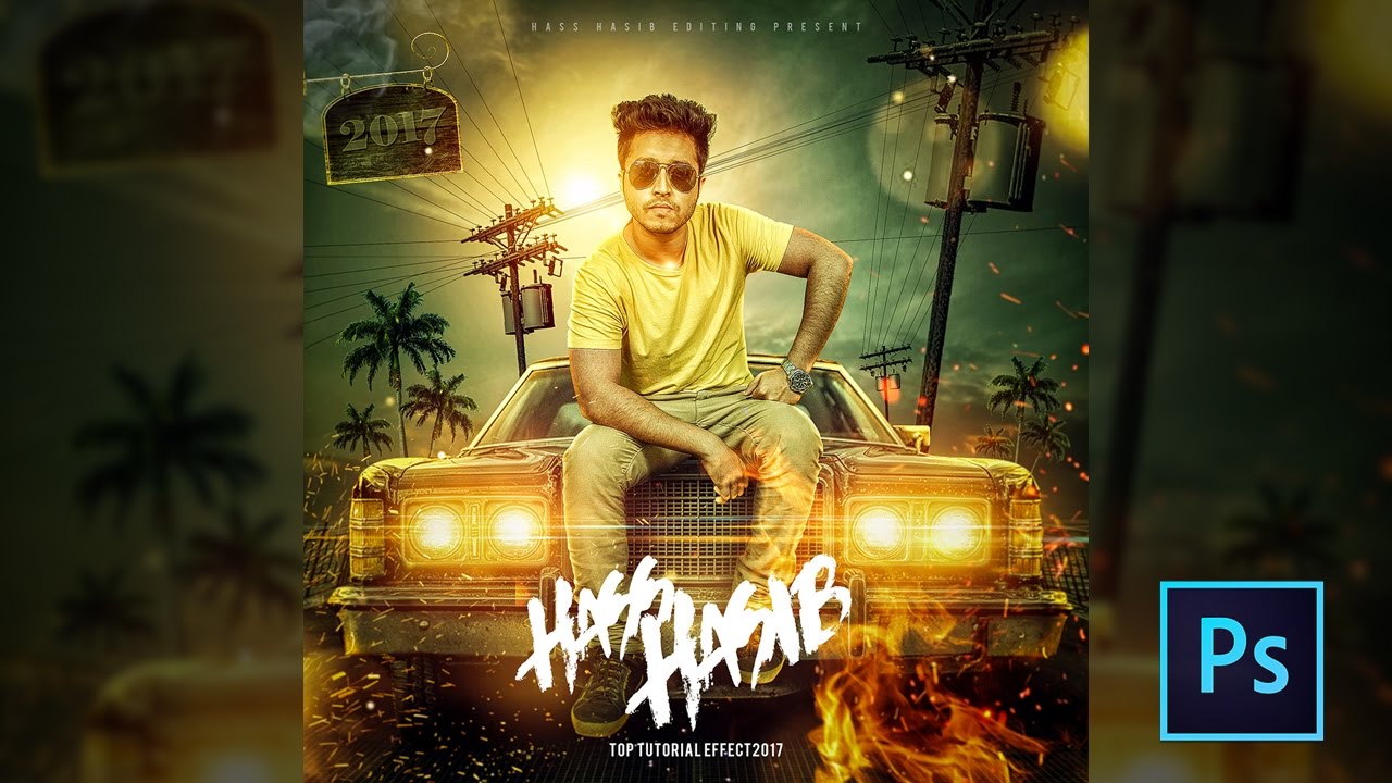 Photoshop Tutorials : How To Make a Mixtape Cover in Photoshop