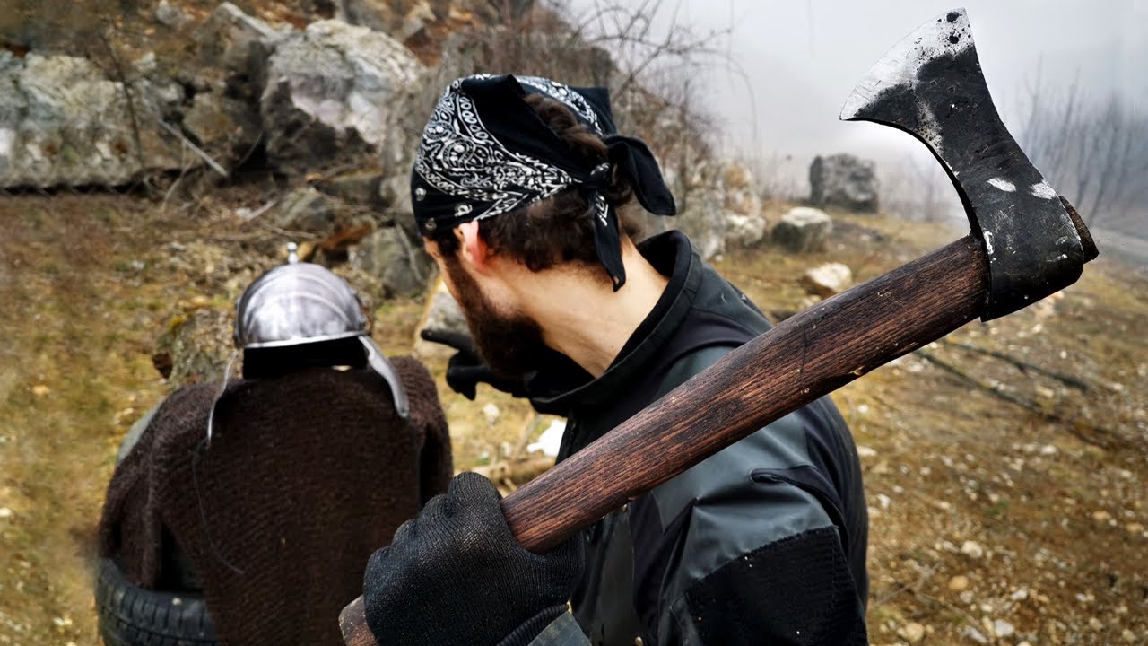 Топор Франциска против средневековых доспехов (окончательное испытание)