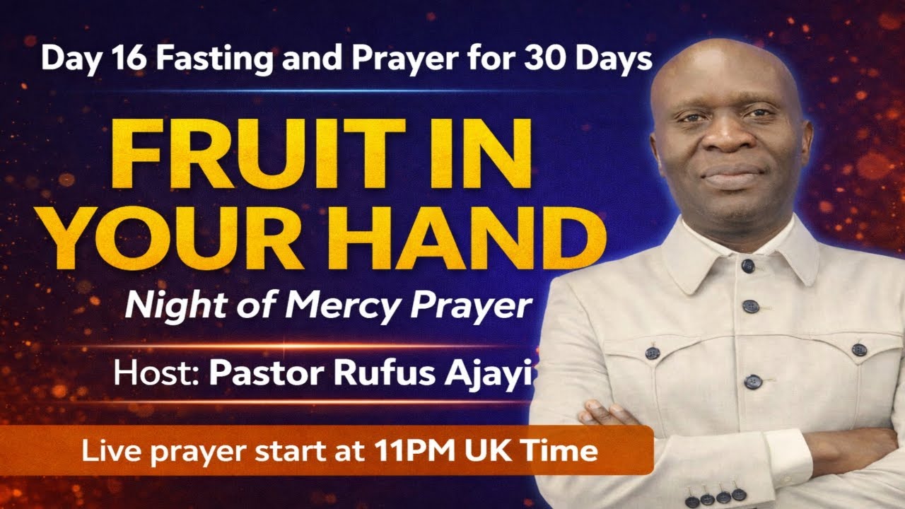 NIGHT OF MERCY PRAYER MEETING  II ENCOUNTER 032 II  MONDAY, 16TH FEBRUARY, 2026