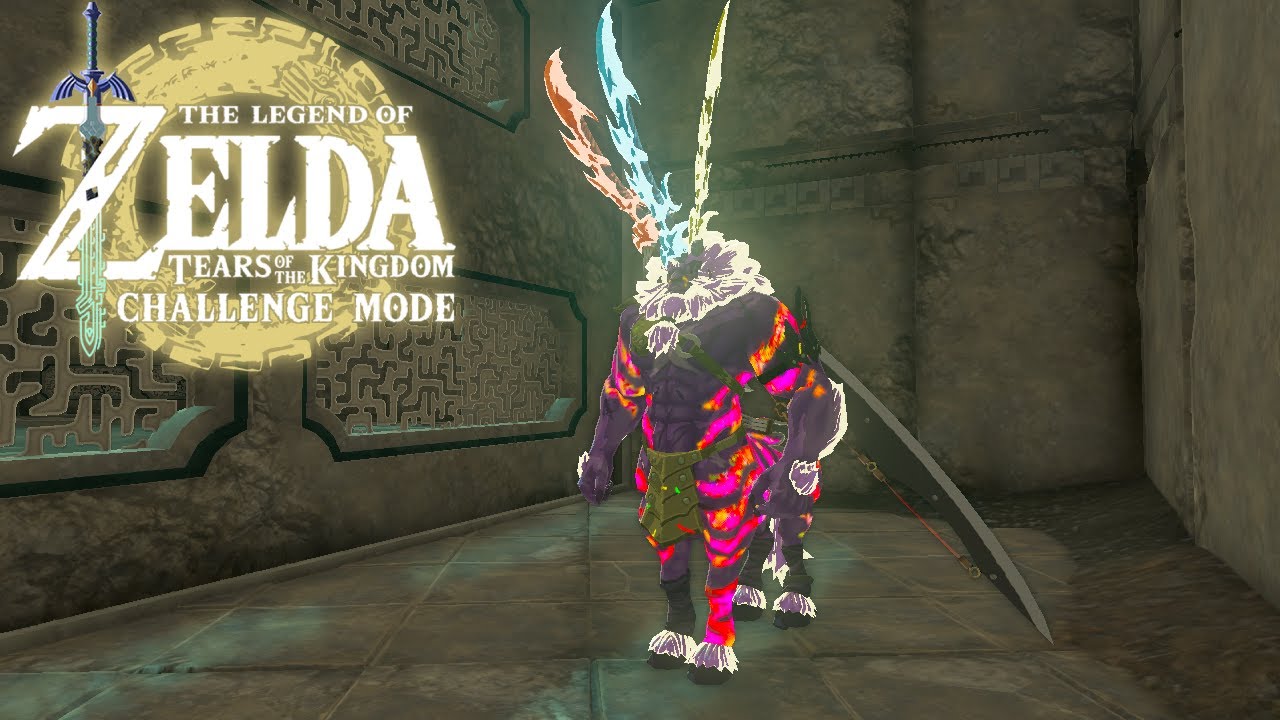 NEW! LYNEL TYRANT AND FLOATING COLISEUM! | TotK Challenge Mode