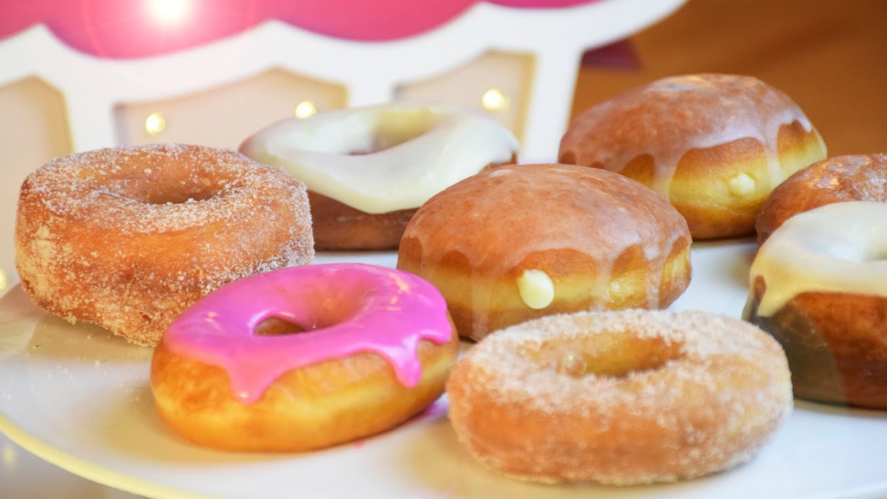 DONUTS TRADICIONAL & RECHEADO | ROSQUINHAS AMERICANAS PASSO-A-PASSO