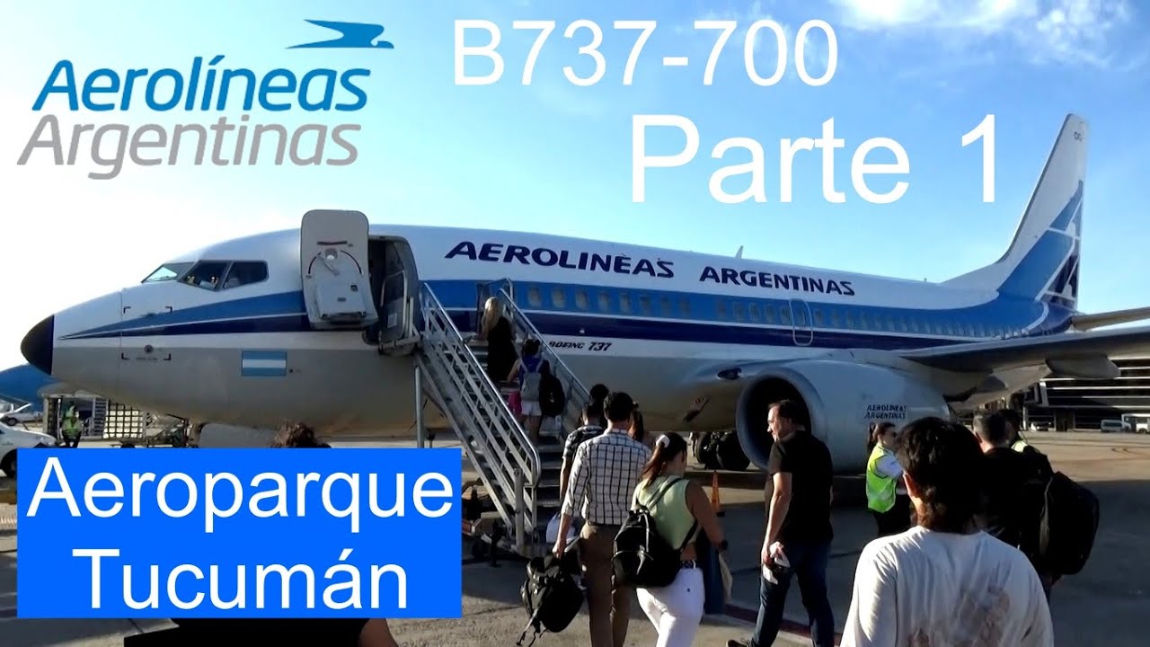 Buenos Aires - Tucumán | Despegue | Aerolíneas Argentinas B737-700 | AEP / TUC (1/2)