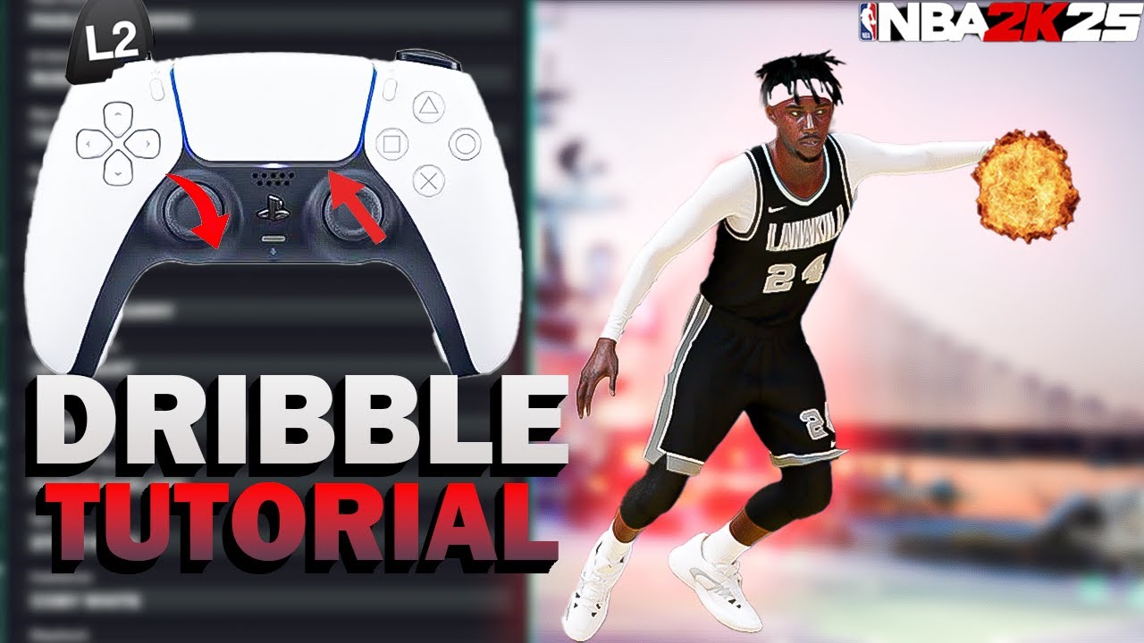 DRIBBLE TUTORIAL NBA 2K25 *L2 CANCEL* *CROSS SPAM* *QUICKSTOP*