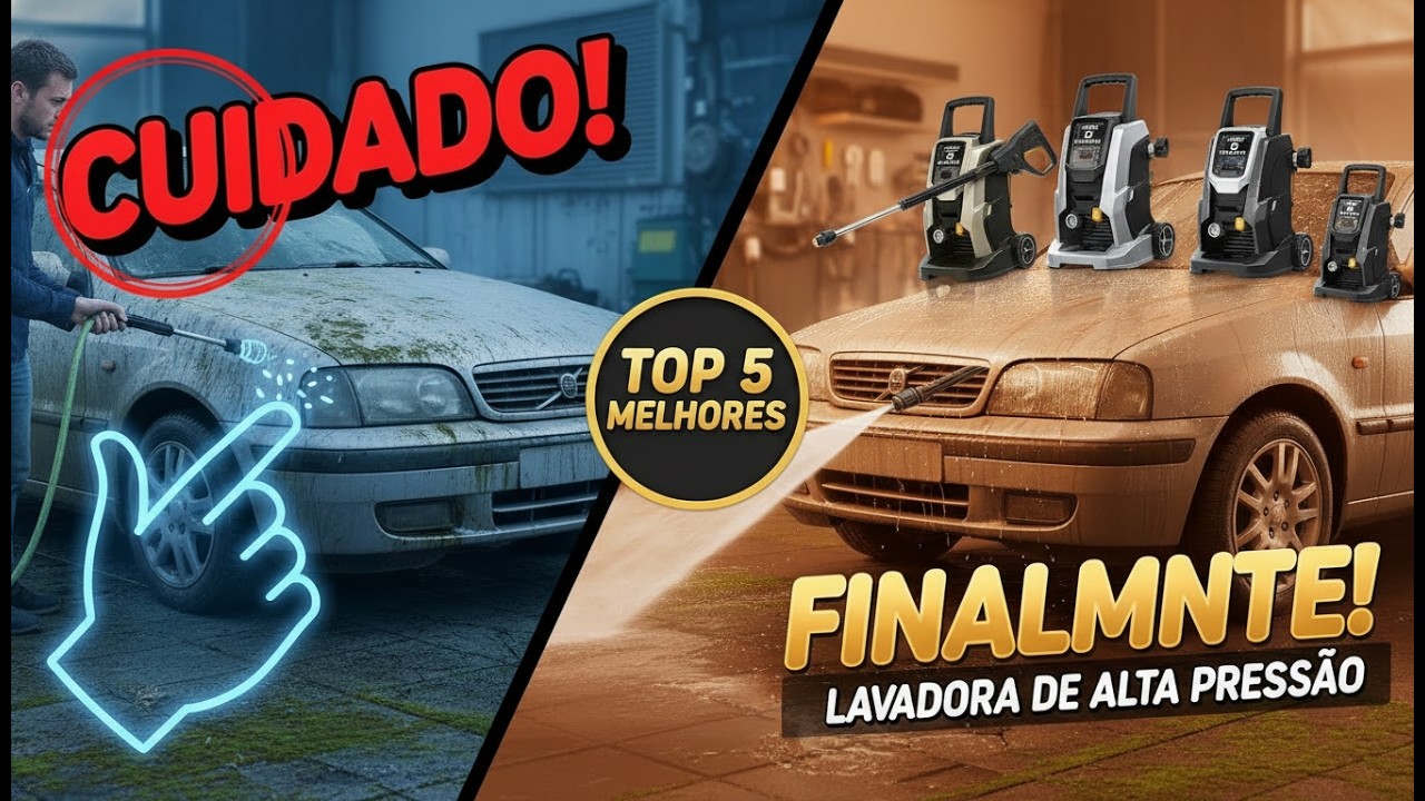 Top 5 Melhores Lavadora de Alta Pressão Qual a Melhor Lavadora Alta Pressão Em 2026