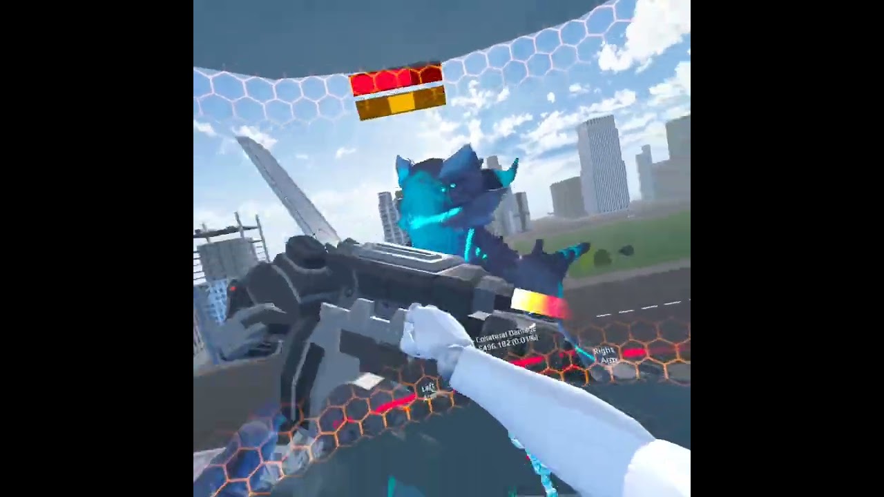 Testing the new update in Kaiju Battle Simulator