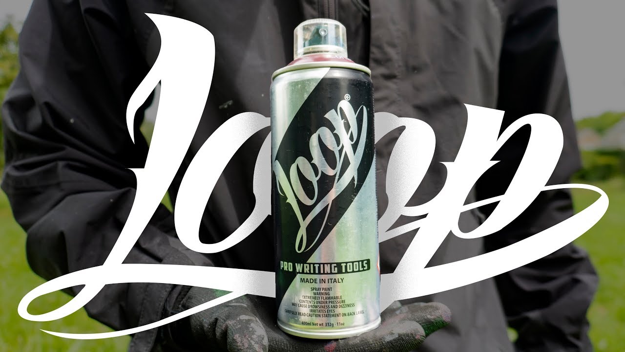 LOOP COLORS graffiti can review
