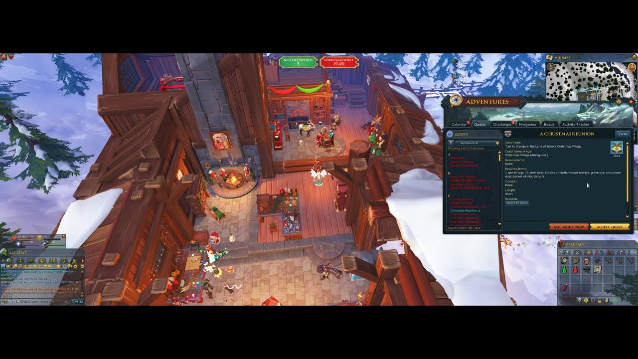 A Christmas Reunion (Quest Guide) - RuneScape 3