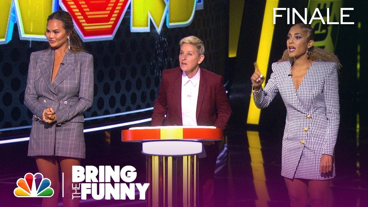 Chrissy Teigen, Kenan Thompson, Jeff Foxworthy and Amanda Seales on Ellen's Game of Games (Finale)