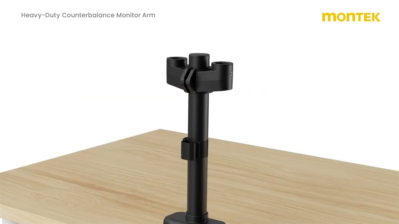 monTEK Monitor Arm Installation Video——MA1010UCP-D