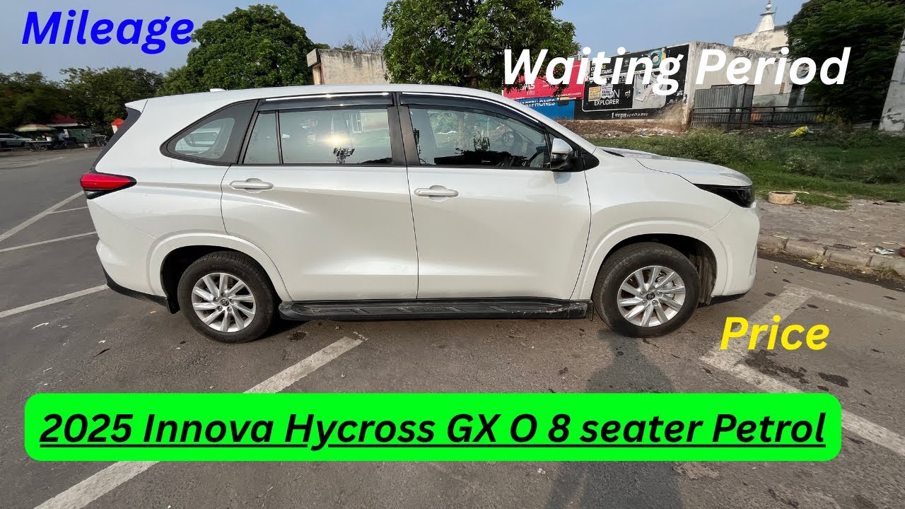 Toyota innova Hycross GX(O) 8 seater | 2025 | Petrol |Automatic | Second base model |Review in hindi