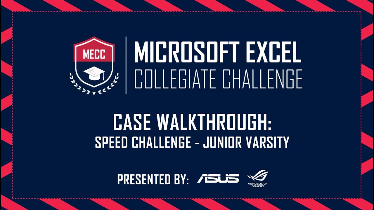 MECC Case Explorer 2026 - Speed Challenge Junior Varsity Walkthrough by Diarmuid Early