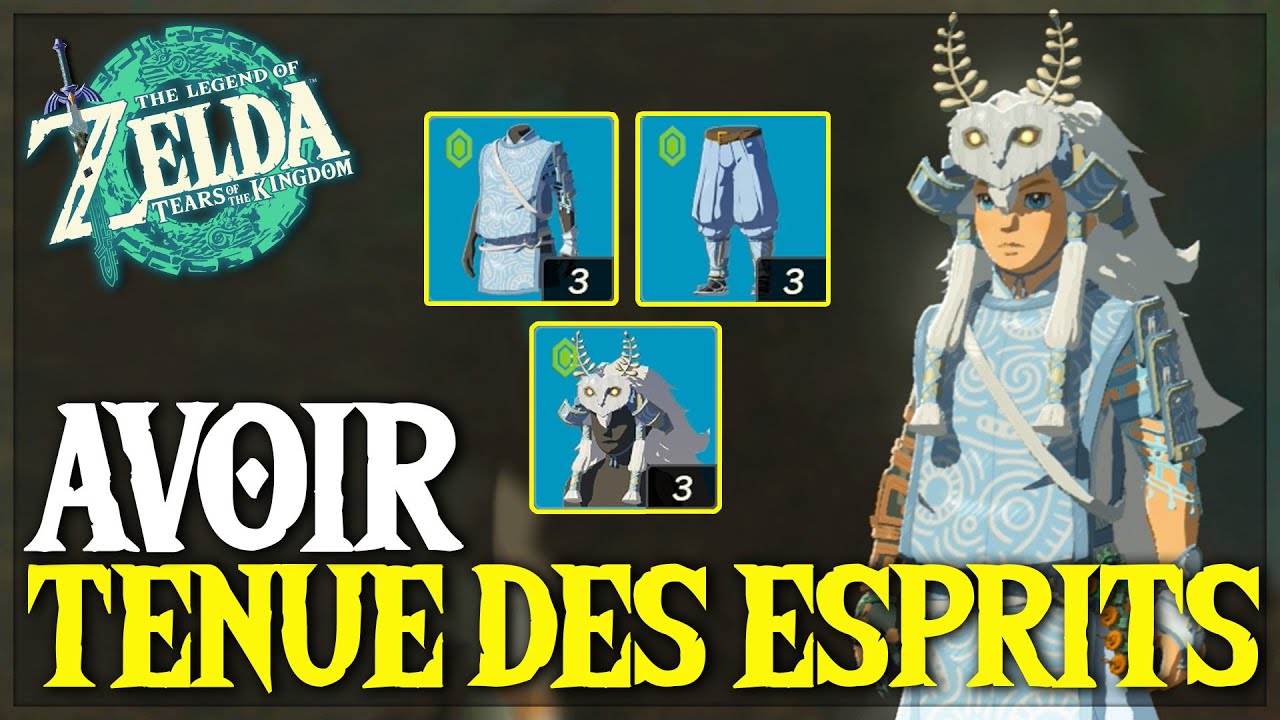 Comment Débloquer la TENUE des ESPRITS dans Zelda Tears of The Kingdom - TUTO ZELDA TOTK