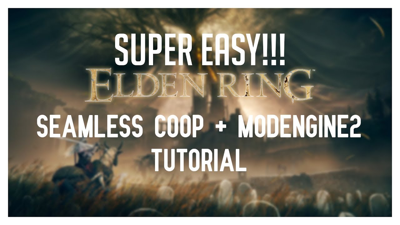Tutorial de Como jogar SEAMLESS COOP + MOD ENGINE  (STEAM%STEAM VERDE)