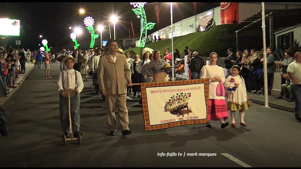 “Desfile / Atuação” – Grupos de Folclore – 33ª Semana Cultural das Velas – Ilha de São Jorge