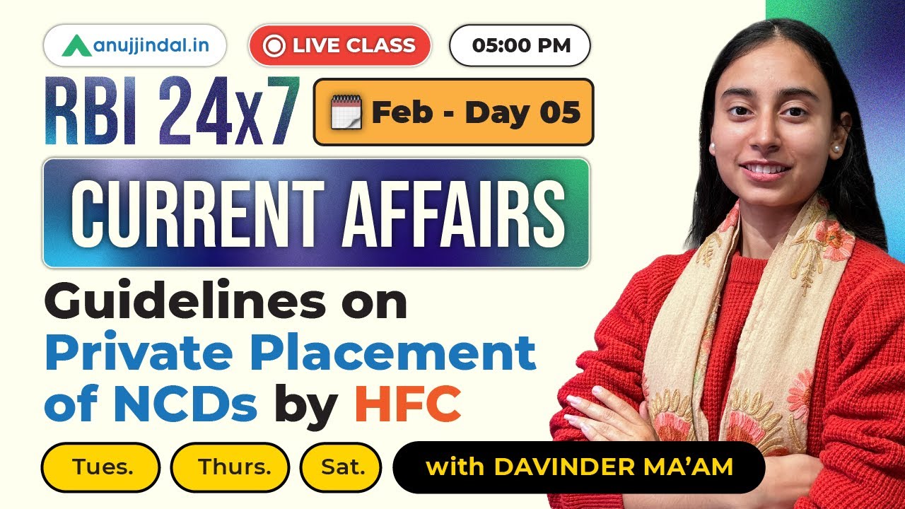 Finance Current Affairs | GA for RBI Exam 2025 | RBI 247 Anuj Jindal | RBI Grade B Preparation 2025
