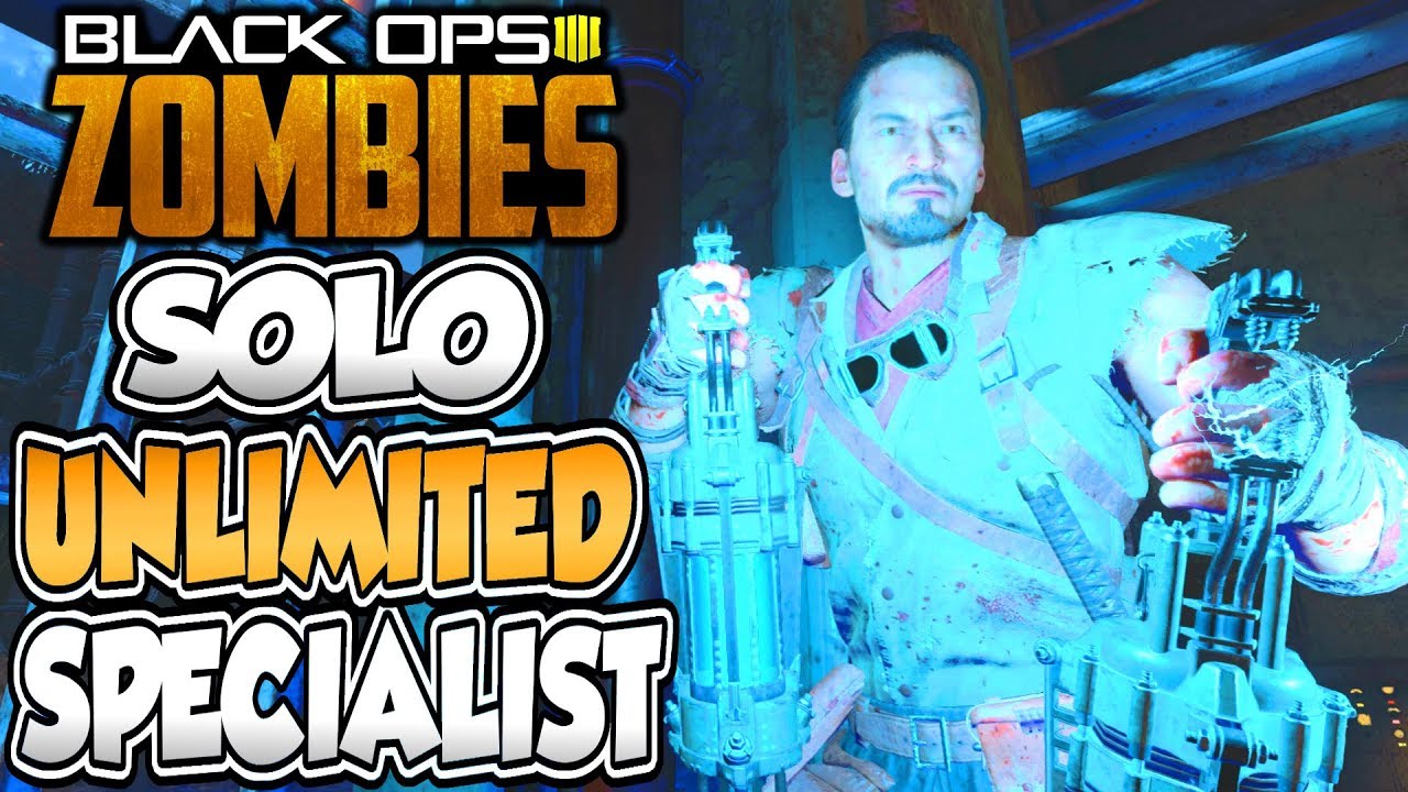 *SOLO* UNLIMITED SPECIALIST GLITCH (After Patch 1.25) - BO4 ZOMBIE GLITCHES