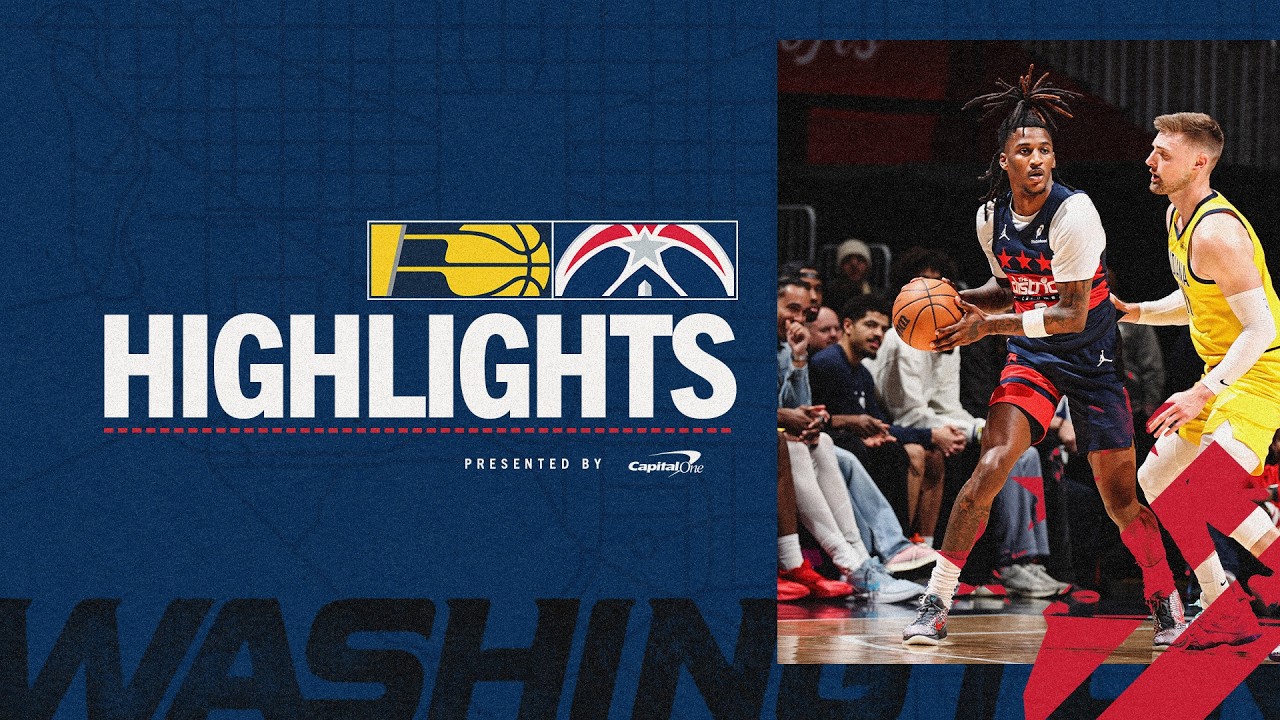 Highlights: Washington Wizards vs. Indiana Pacers | 02.20.26