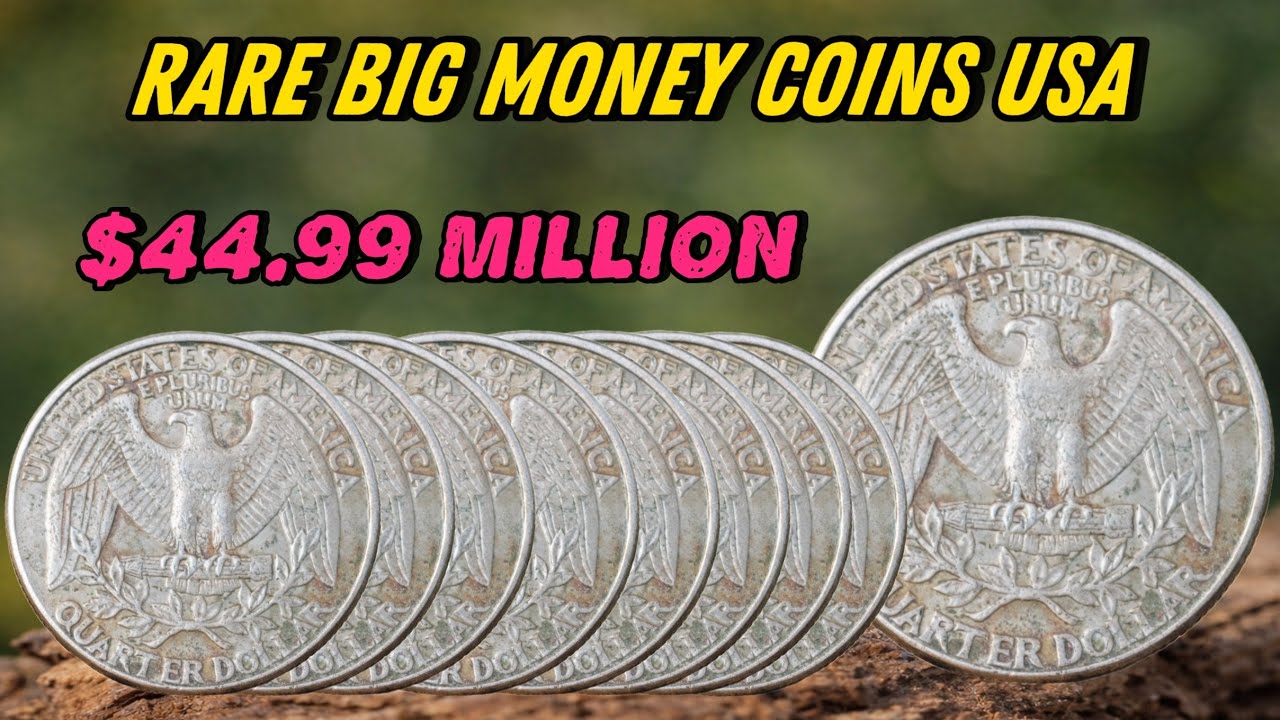 Top 9 Most Valuable U.S. Quarter Dollar Coins That Are Worth Big Money 💰