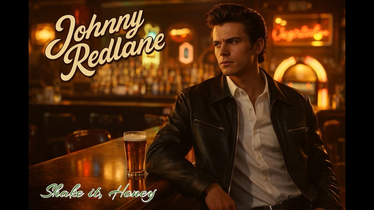 Johnny Redlane – Shake It, Honey | 1950s Rockabilly Rock and Roll (Sun Records Style)