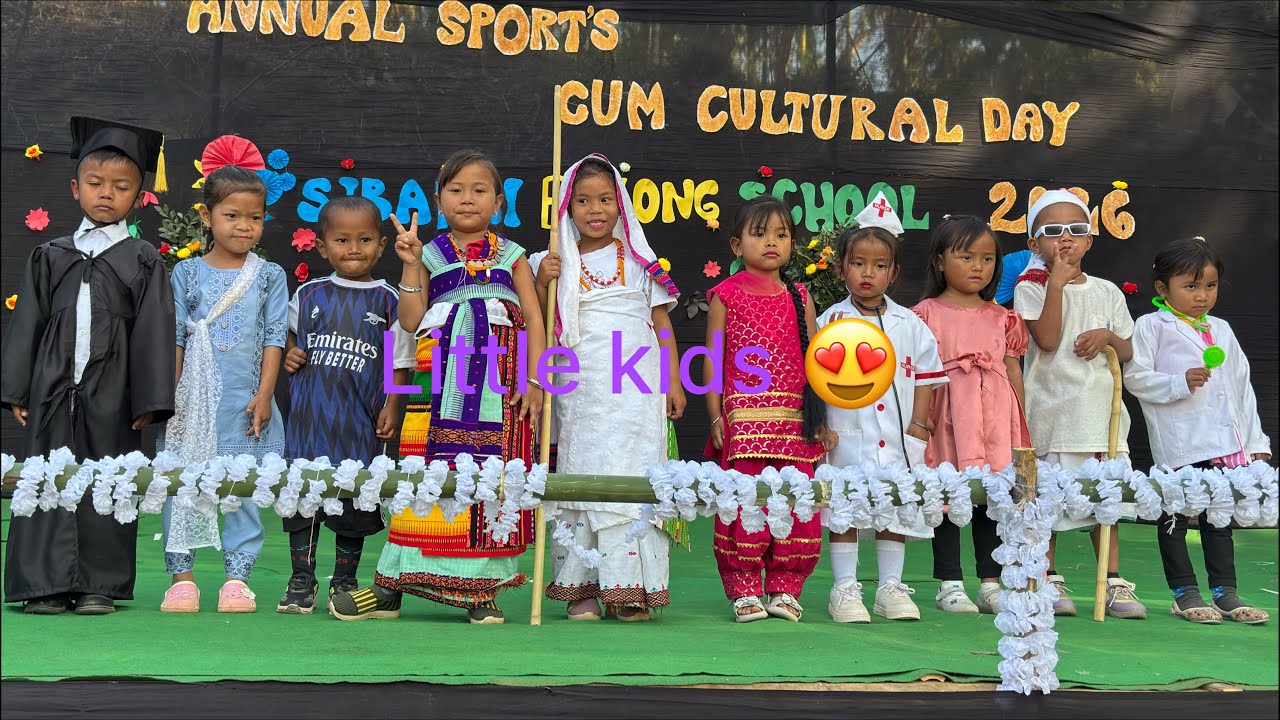 Fashion show by little kids from Sibarai bosong school 😍🫶