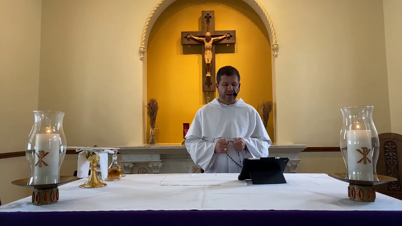 Santa Misa en Espa&ntilde;ol, Fray Sergio Serrano, OP