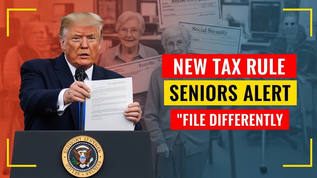 Urgent: IRS Implements New Filing Rule Today — What Seniors & Retirees Must Know | David Black