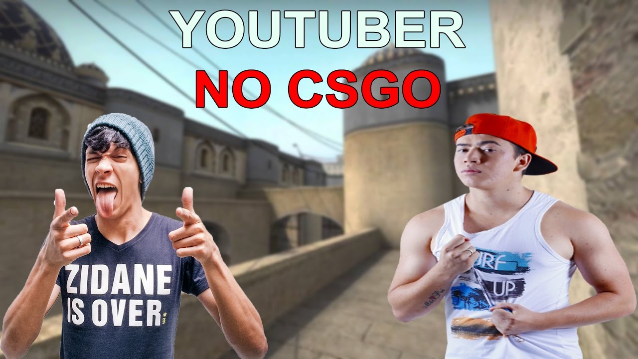 FINGINDO TER YOUTUBER FAMOSO NO CSGO (PEGADINHA CSGO)