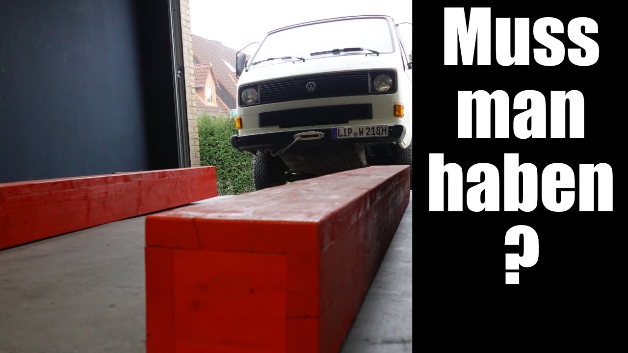 🚐 Die perfekten Auffahrrampen für Bulli & Auto! 🔧