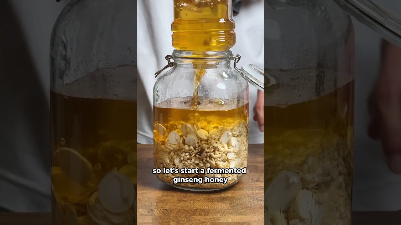 Ginseng honey