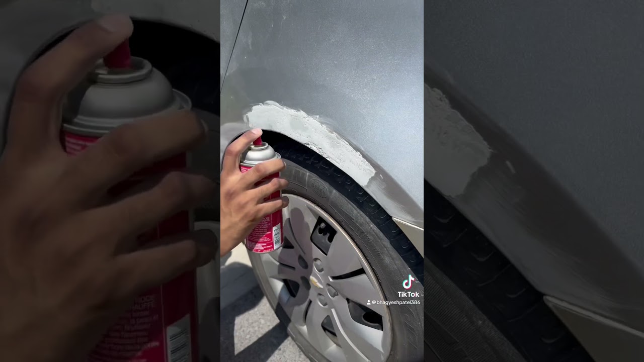 DIY rust repair on my car! #AutoRepair #DIY #LearningByDoing