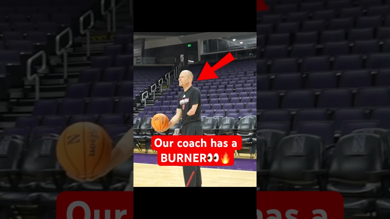 Our coach would beat you in a 3-point contest👀🔥