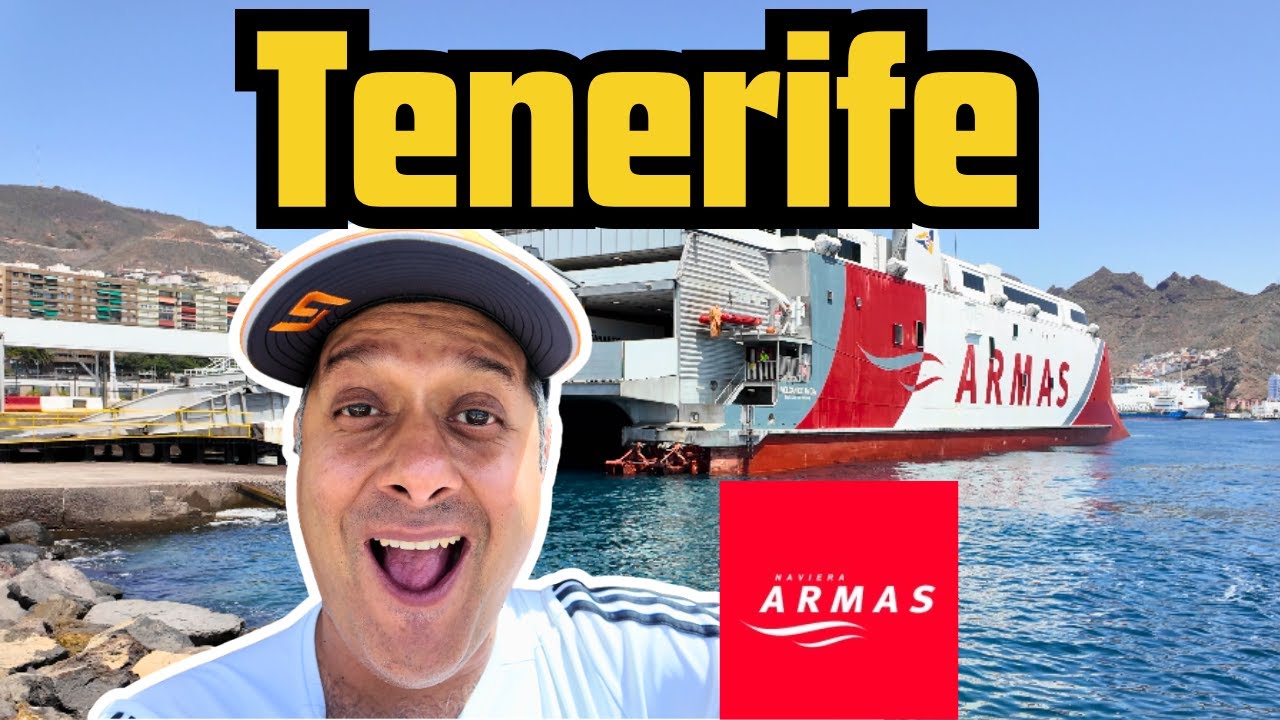 Tenerife SAILING 🛳️ Naviera Armas Experience & FERRY Tour from Gran Canaria!