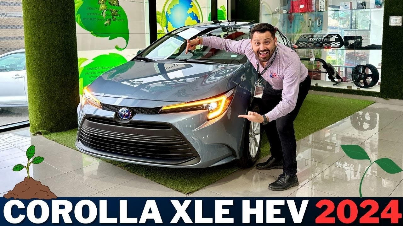 NUEVO TOYOTA COROLLA XLE HEV 2024 | Ahora entendemos porque es el auto más vendido del mundo