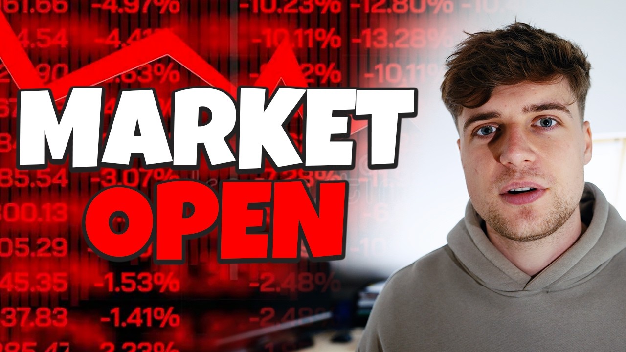 Stock Market Open! Investing Market Live!