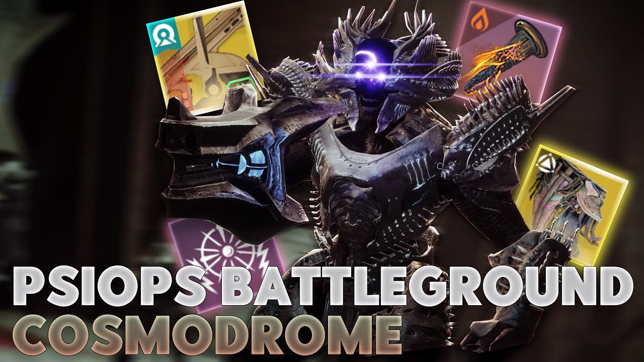 Solo Master Nightfall Psiops Battleground: Cosmodrome with Prismatic Titan (Edge of Fate)