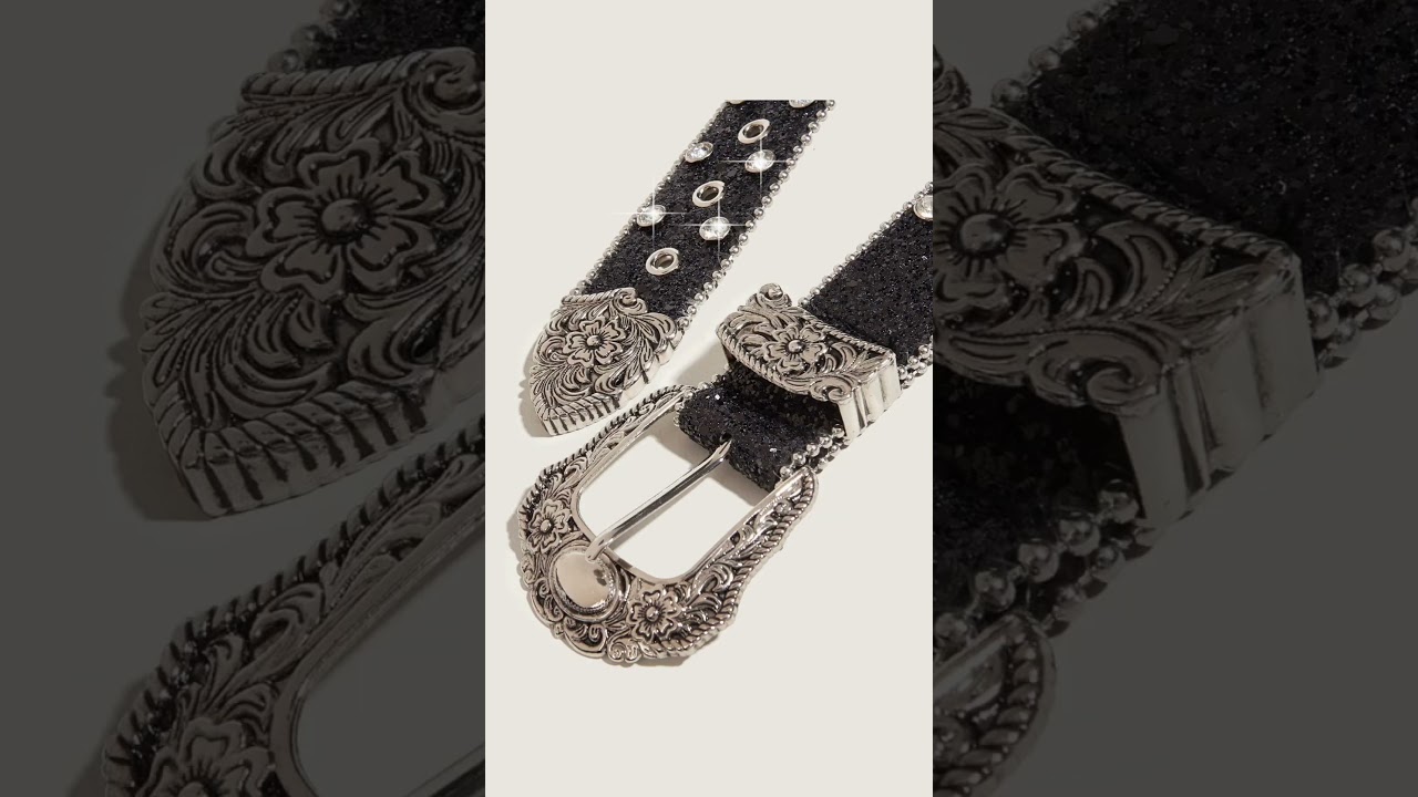 COMO DEIXAR SEU LOOK ESTILOSO COM ESSE CINTO LINDO COM PEDRAS DE STRASS
