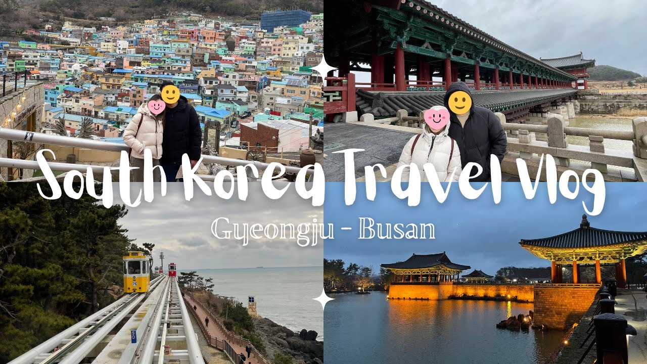 [VLOG] South Korea Travel Vlog - PART 1 | Gyeongju historical tour & Busan city tour!