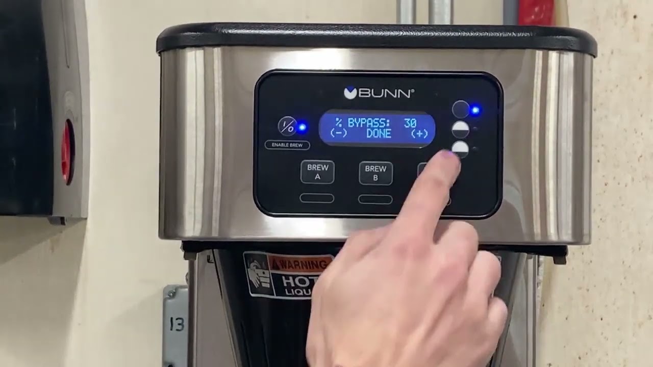 Bunn Infusion Calibration and Installing and Assigning Recipes