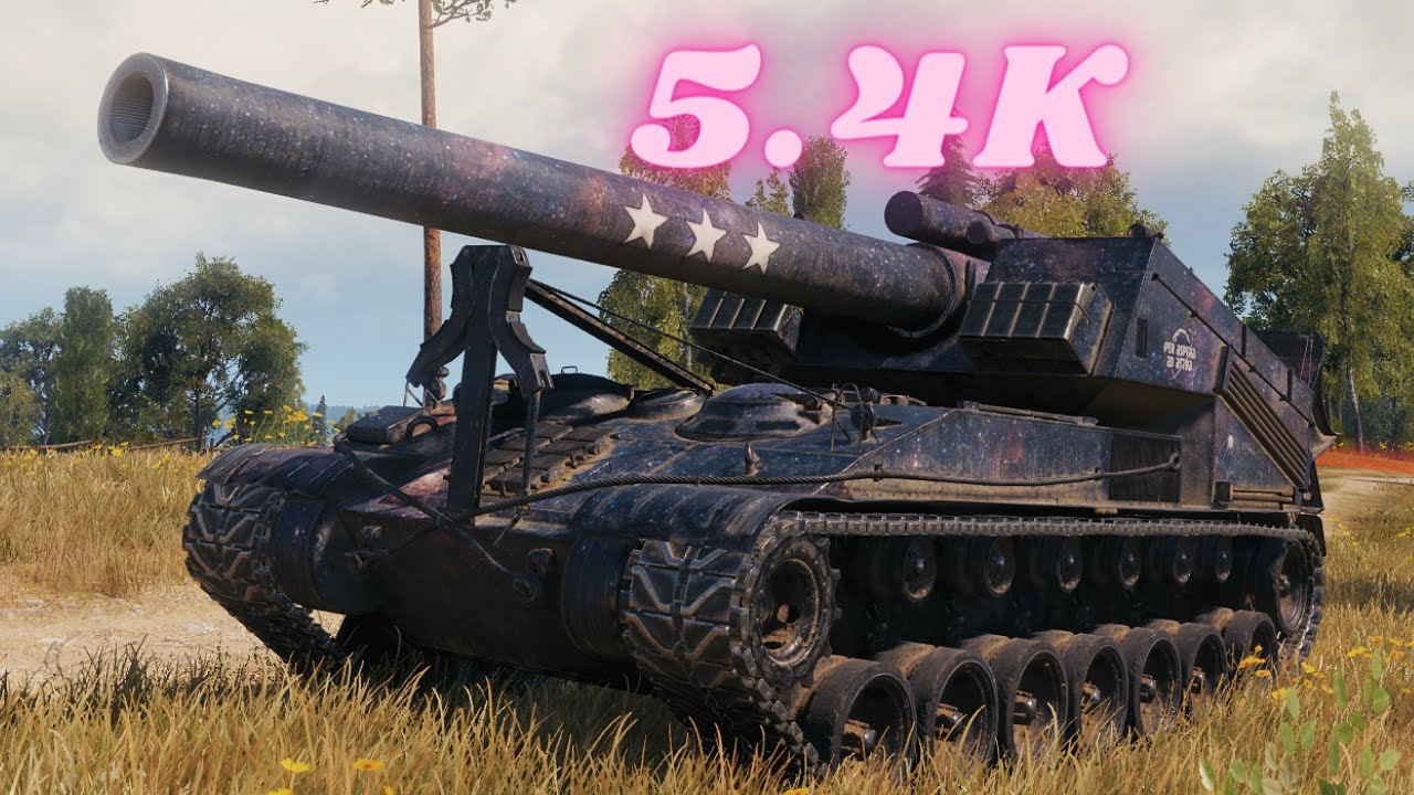 T92 HMC  5.4K Damage Arty World of Tanks #WOT Tank Game