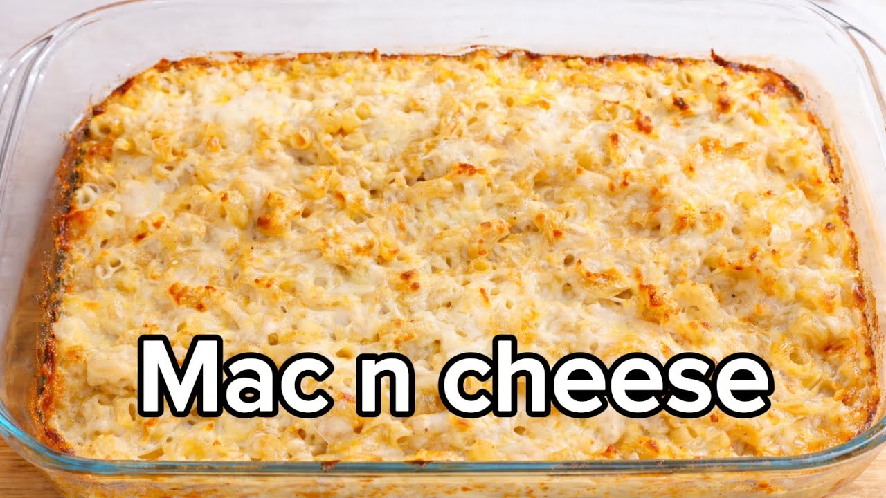 Mac N Cheese (quick, simple and moist) This is a win win for the kids and adults
