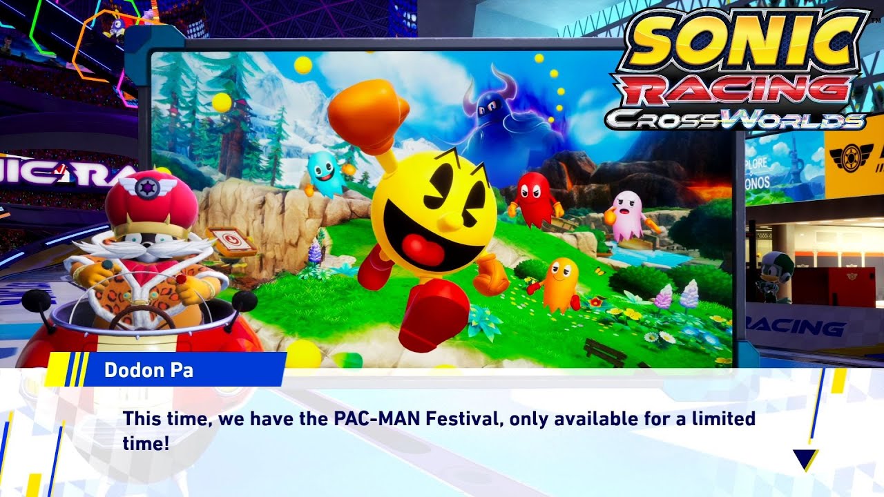 Sonic Racing: CrossWorlds (PC) // Full Game 100% Walkthrough (Pac-Man Festival)