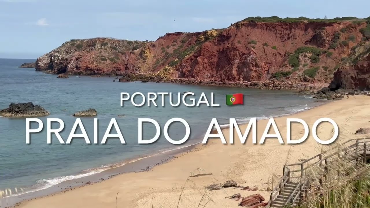 Praia do Amado, Portugal (4K)