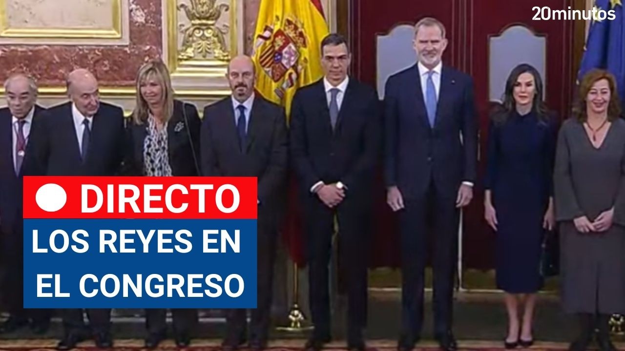 Los reyes presiden en el Congreso | EN DIRECTO