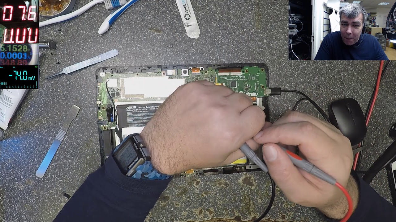 Как можно починить зарядку на любом планшете, хитрый способ :)