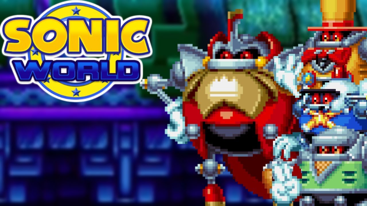 Playing as the Hard-boiled Heavies in Sonic World!