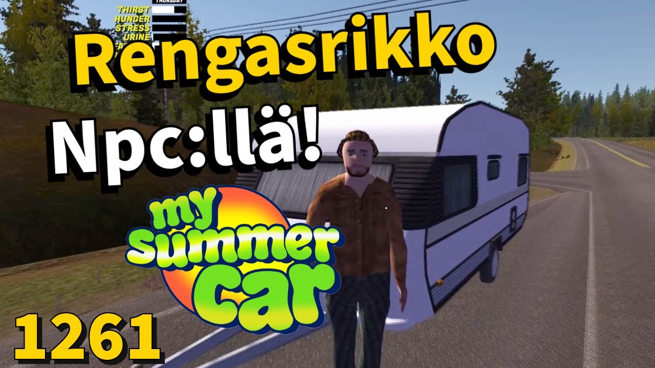 My Summer Car #1261 | RENGASRIKKO NPC:LLÄ!